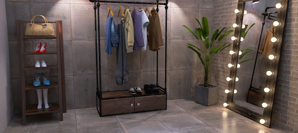 Элегантность бетона: Лофт для современных пространств