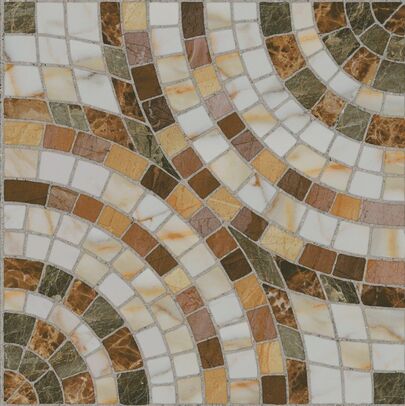 Керамогранит Kaleidoscope Mramor (Бремен Мармор) светло-коричневый 739661 К 450x450 8 мм