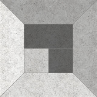 Керамогранит Gray citty (Megapolis Betton) серый 737496 K 450х450 8 мм