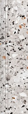 Ступень керамогранит Terrazzo Nova (Evia Terrazzo)  300x1200