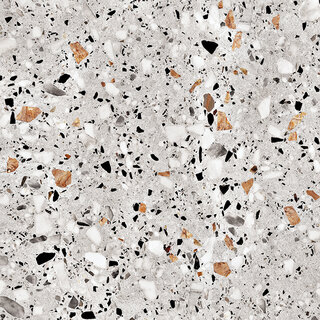 Керамогранит Terrazzo Nova (Evia Terrazzo) серый NR0373 K 600x600 10 мм