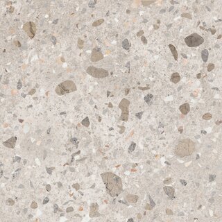 Керамогранит Rockfall (Терраццо) серый NR0136 К 600x600