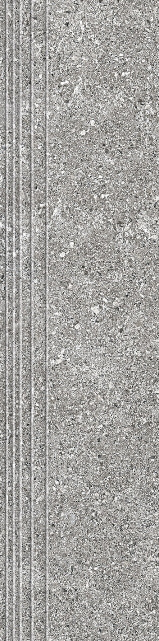 Ступень Stone concrete (Sanar) серый 300x1200